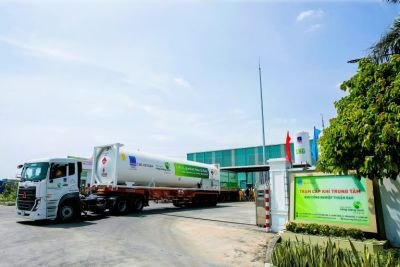 PV GAS CNG bắt đầu cung cấp LNG tới khách hàng công nghiệp